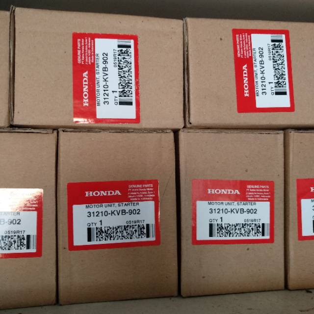 DINAMO MOTOR STARTER ASSY SPACY FI KARBU Asli Honda 31210KVB901