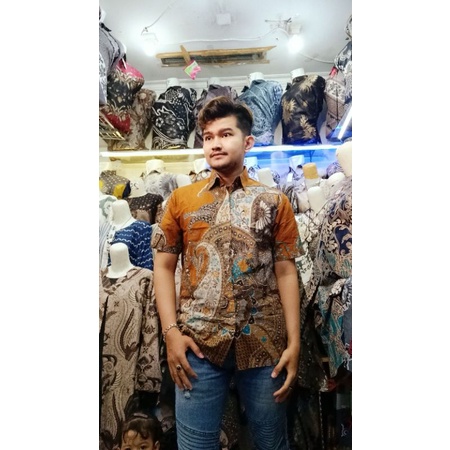 BATIK PRIA PENDEK || BATIK PRIA PANJANG || KATUN HALUS LEMBUT || KEMEJA BATIK