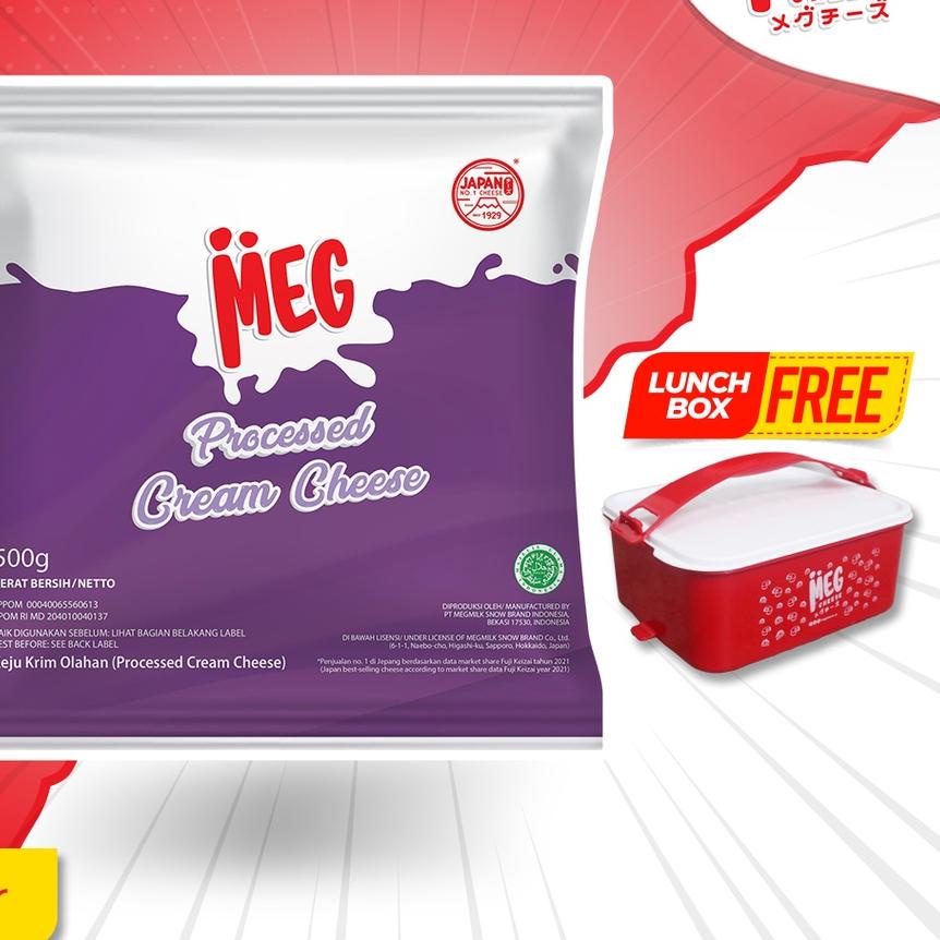 

➻ MEG Processed Cream Cheese 500g-Free Gift ➾