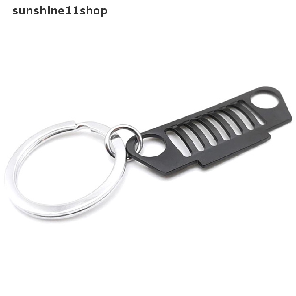 Sho Stainless Steel Car Front Grill Design Gantungan Kunci Mobil Grill Keychain Gantungan Kunci N