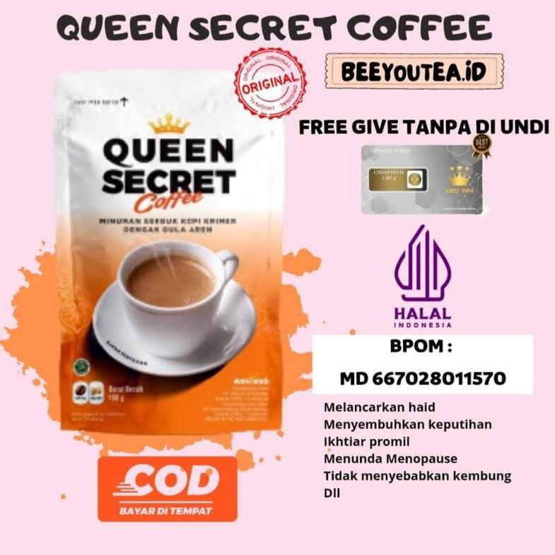 

MEN SALE (Ready) Queen Secret Coffee kopi melancarkan haid by AMIRALAB