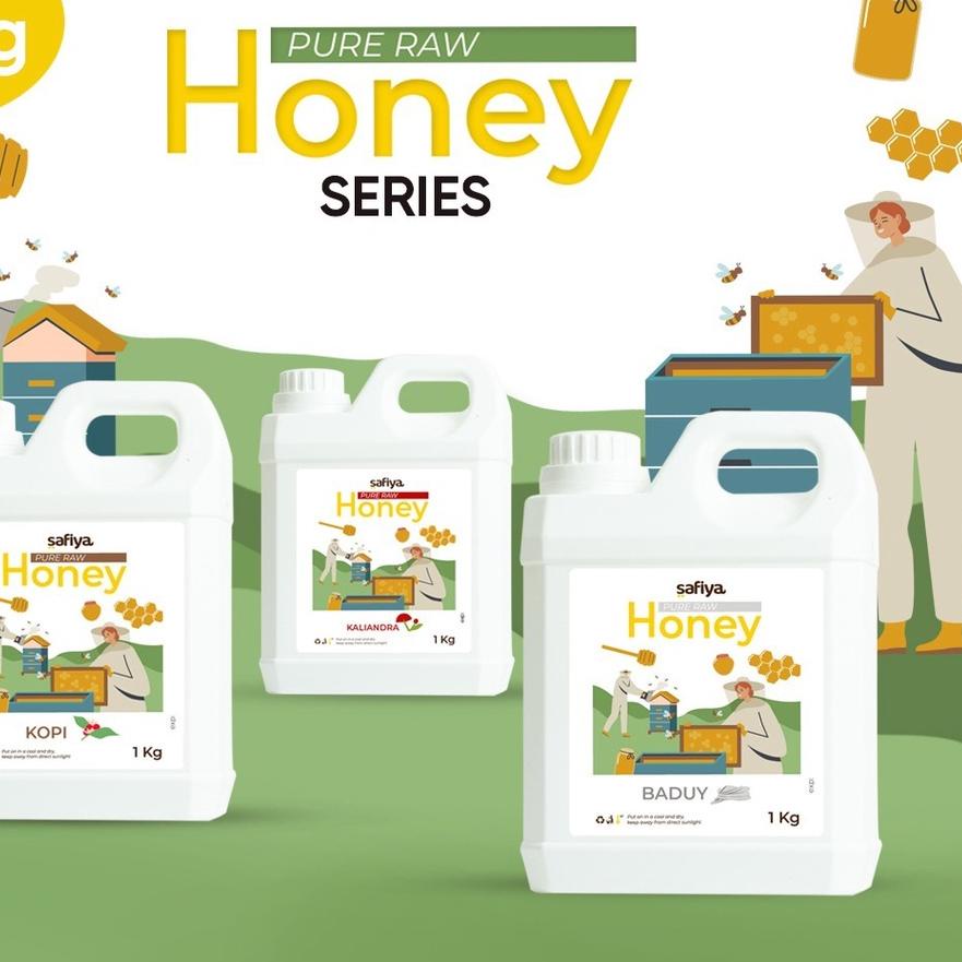 

♘ Murni Asli 1Kg | Safiya Raw Honey Premium Original Series ★