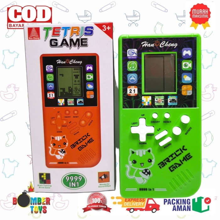 MAINAN ANAK GAME TETRIS NOSTALGIA KADO COWOK CEWEK GAMEBOI GAMEWATCH