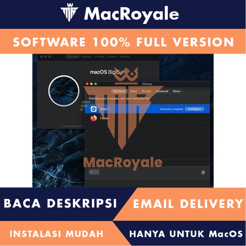 [MacOS] Choosy Full Version Lifetime Full Garansi