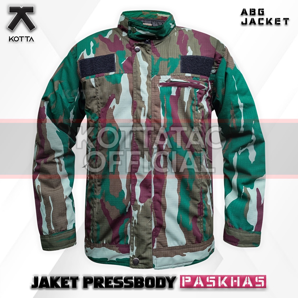 JAKET LORENG PASKHAS - JAKET PRESSBODY PASKHAS - JAKET TACTICAL TNI - JAKET LORENG ARMY - JAKET TENTARA