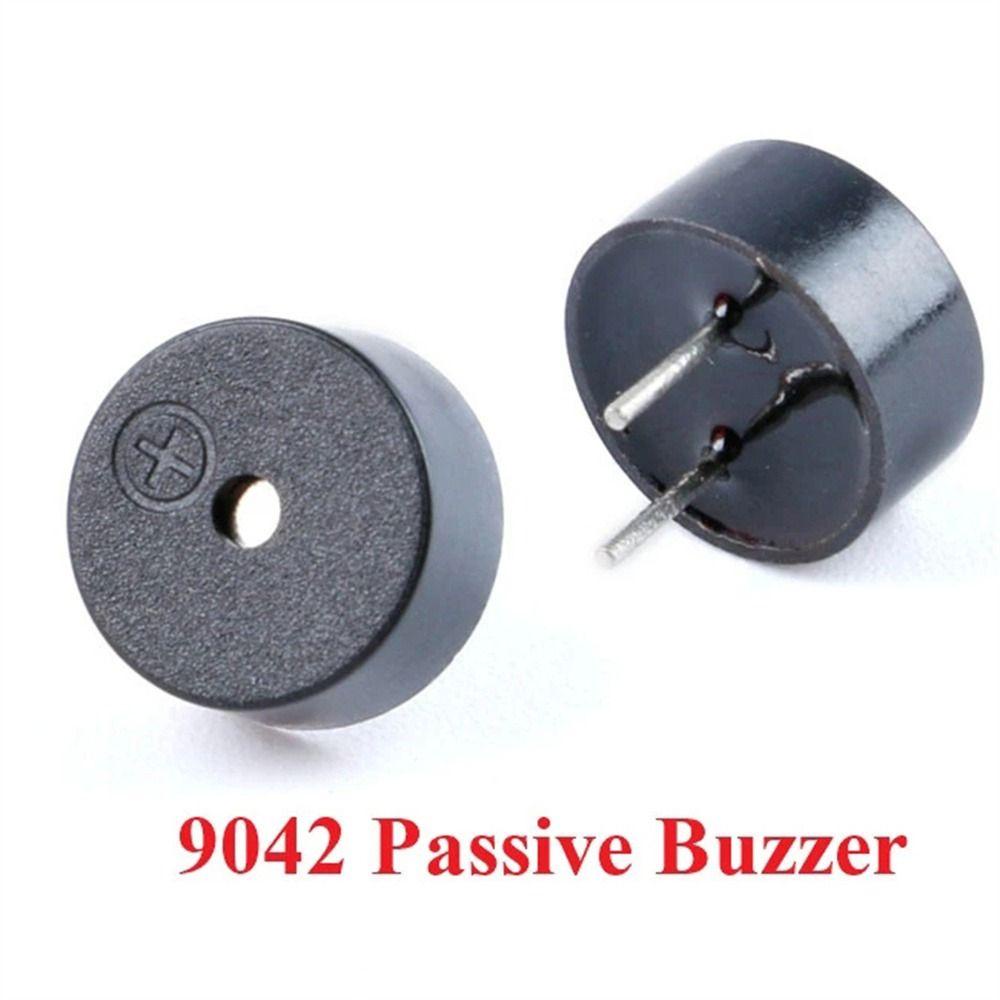 Agustina Aktif Buzzer AC 3V 3.3V Mini Sound Buzzer Suara Terus Menerus Panjang Beeper Jarak Kaki 4MM Piezo Buzzers