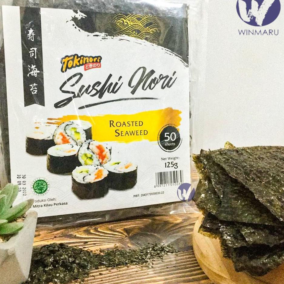 

➺ Tokinori Sushi Nori Seaweed Rumput Laut 50 sheets/lembar ❉