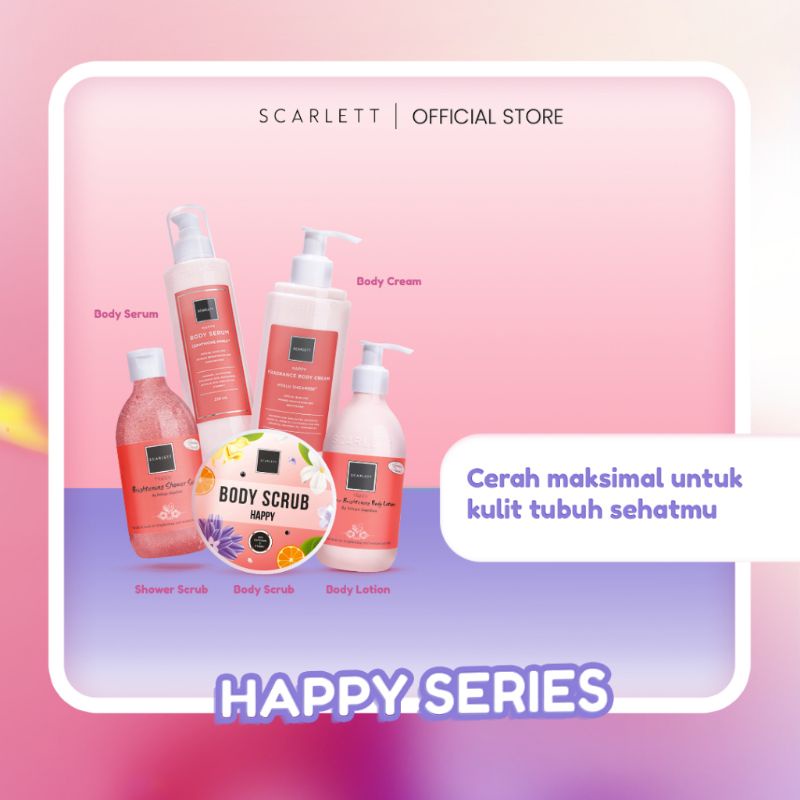 SCARLETT WHITENING HAPPY SERIES