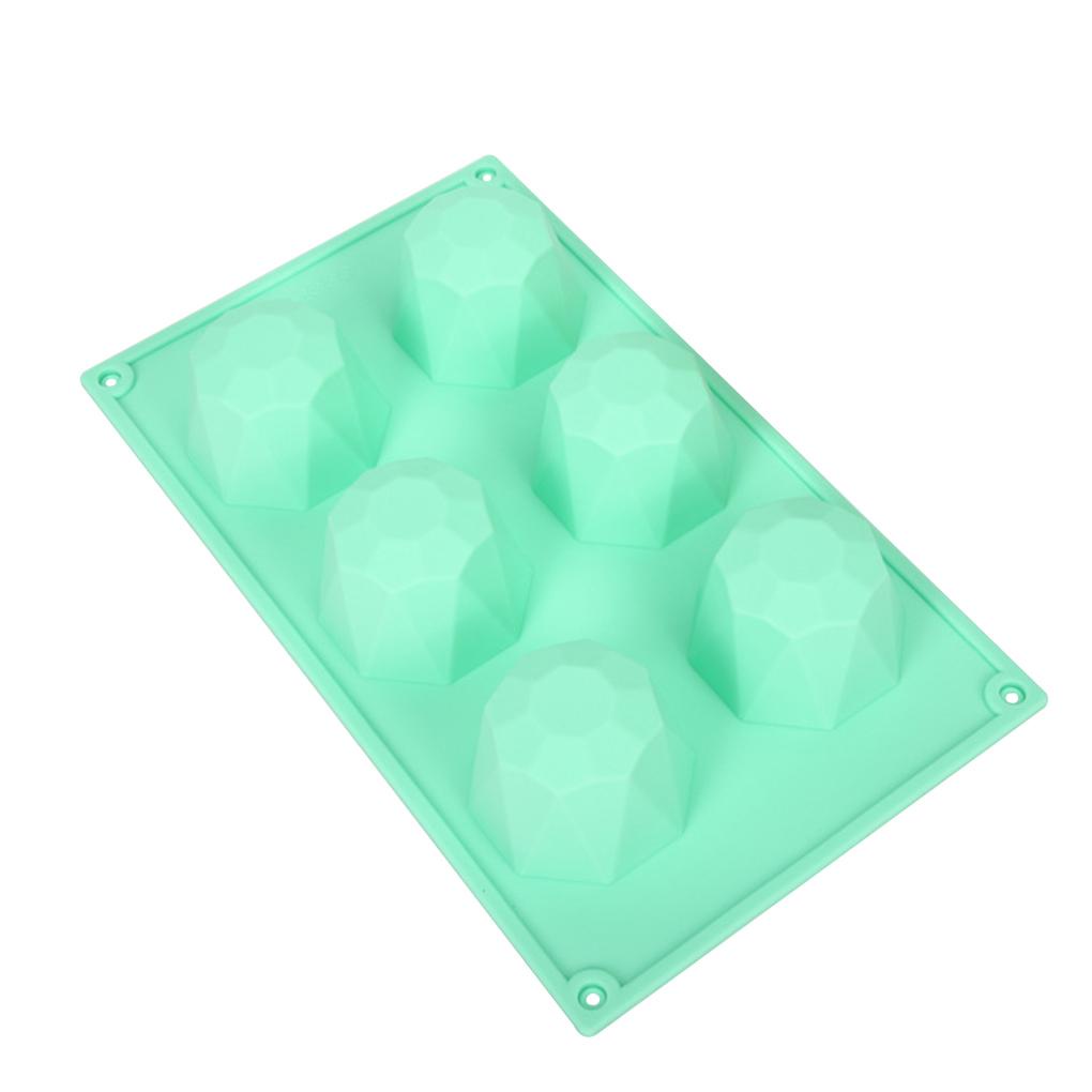 Crystal Sphere Silicone Sabun Cetakan Bakeware Alat Dekorasi Kue Puding Jelly Coklat Fondant Mold Bentuk Bola Alat Biskuit