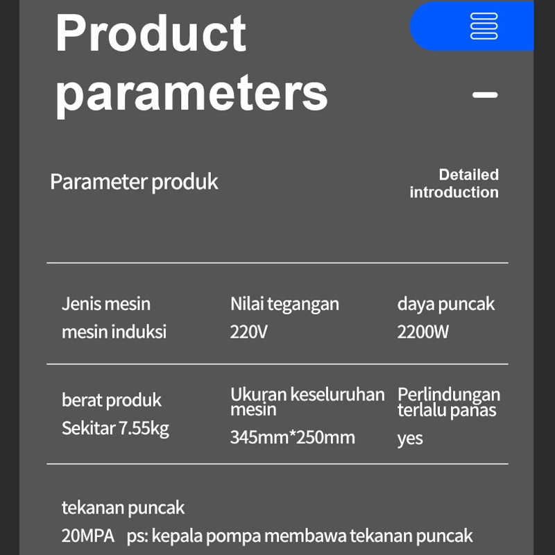 VBELL-Mesin Cuci Mobil Pistol Air Tekanan Tinggi Rumah / Mesin Pembersih Kecil Otomatis / Pistol Semprot Kecil Portabel