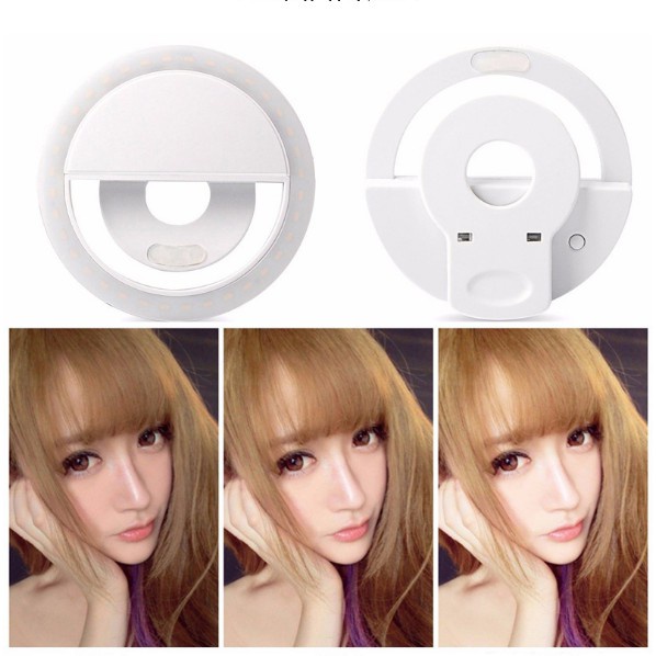 Ringlight Hp Terbaru - Ringlight Selfie LED -  Lampu Ringlight Selfie Bulat