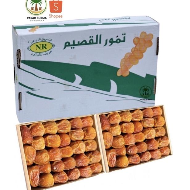 

E38 Grosir NEW!! Kurma Sukari Basah 1dus(3kg) AlQassim / Kurma Sukary Raja Lembut Fresh NEW ぶ