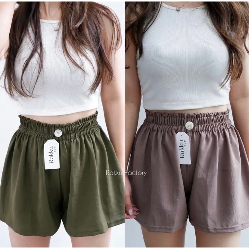 CACA HOTPANTS CELANA PENDEK WANITA CRINKLE AIRFLOW PREMIUM / HOTPANTS CRINKLE / HOTPANTS CHACHA CRINKLE