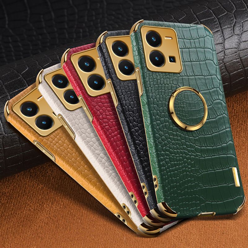 Crocodile Pattern TPU Case Vivo V25 V25E VivoV25 VivoV25E Softcase Casing HP