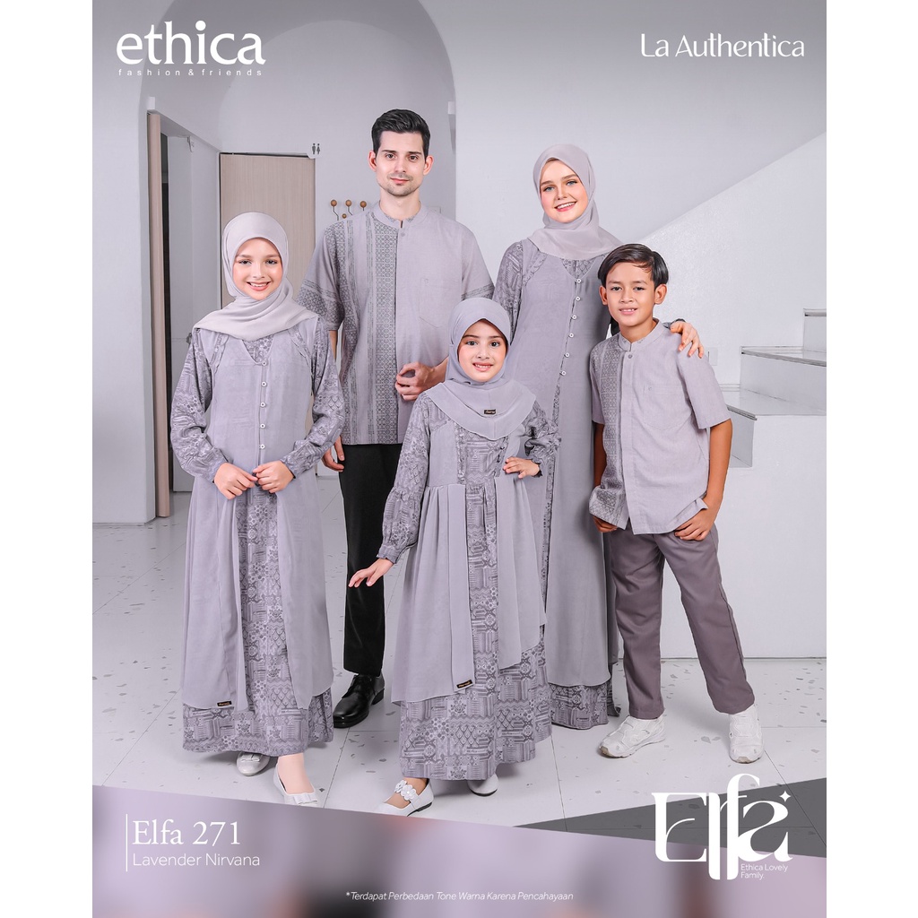 Sarimbit Ethica Elfa 271 Lavender Nirvana, Kahfi 265, Kagumi 276, Kahfi Kids 189, Kagumi Kids 131