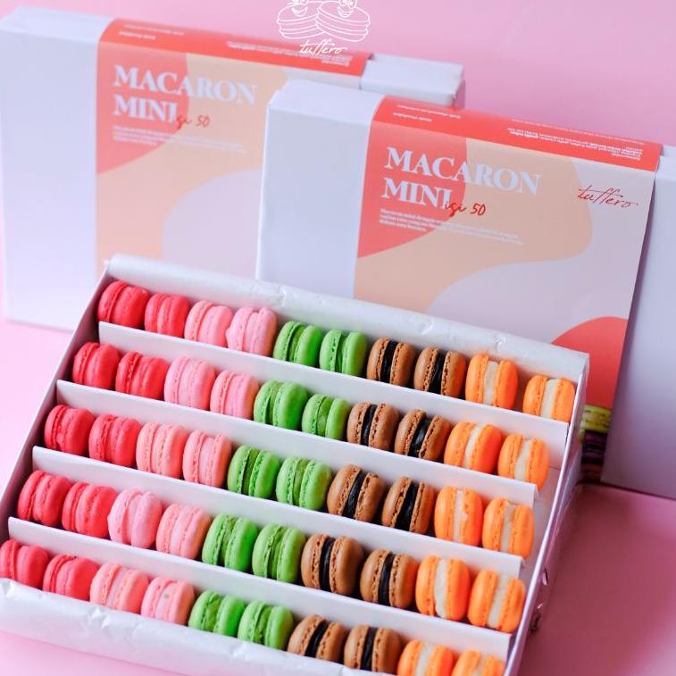 

V27 MACARON MINI ISI 50 MIX MACAROON KECIL RECOMENDED