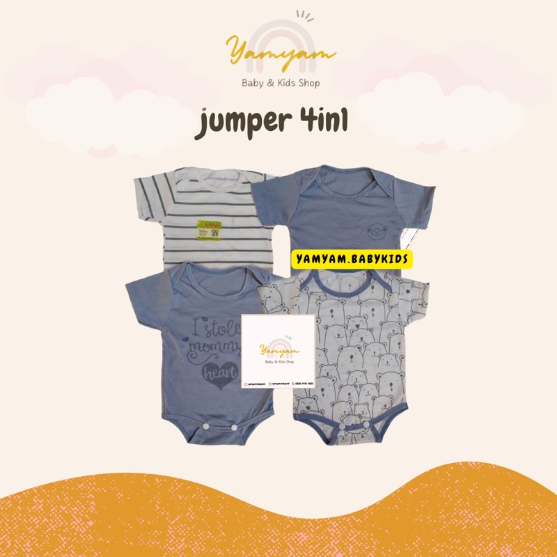 jumper 4in1 jumper bayi jumper kancing jumper motif jumper polos