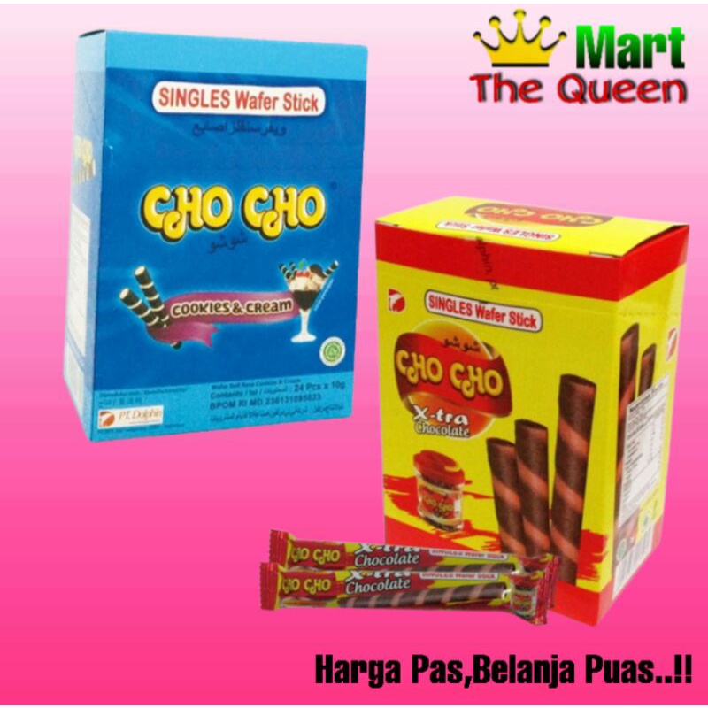 

CHO CHO SINGLES wafer stick isi 24 pcs