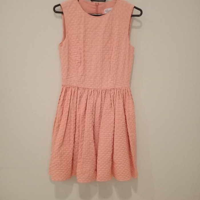 Preloved Red Valentino Dress Pink Original Almost New