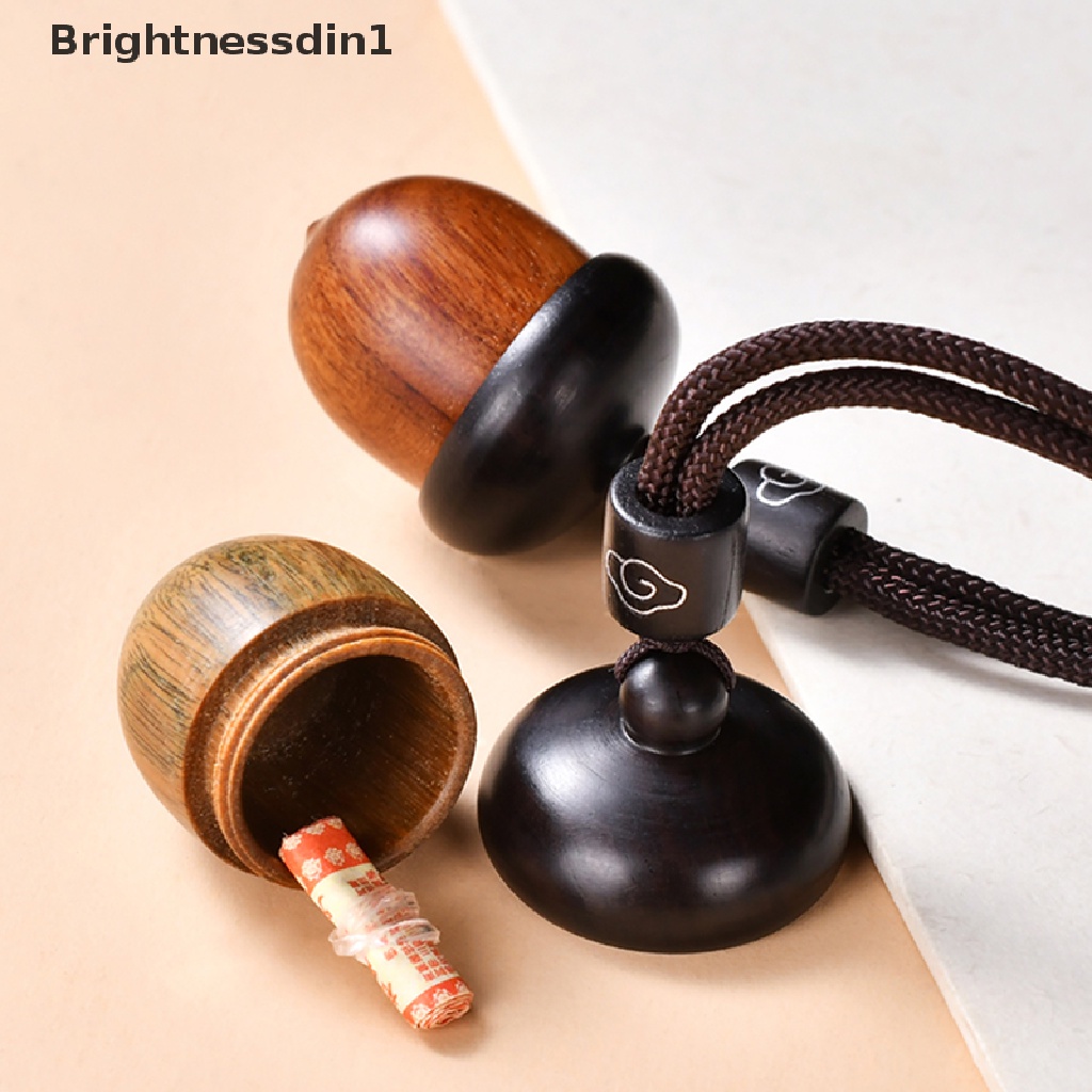 [Brightnessdin1] Sandal Kerucut Pinus Gantungan Kunci Liontin Ponsel Rantai Kalung Perhiasan Butik