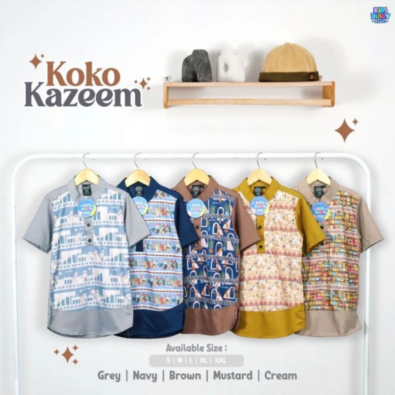 BAJU KOKO KAZEEM BY KIDS DAIRY