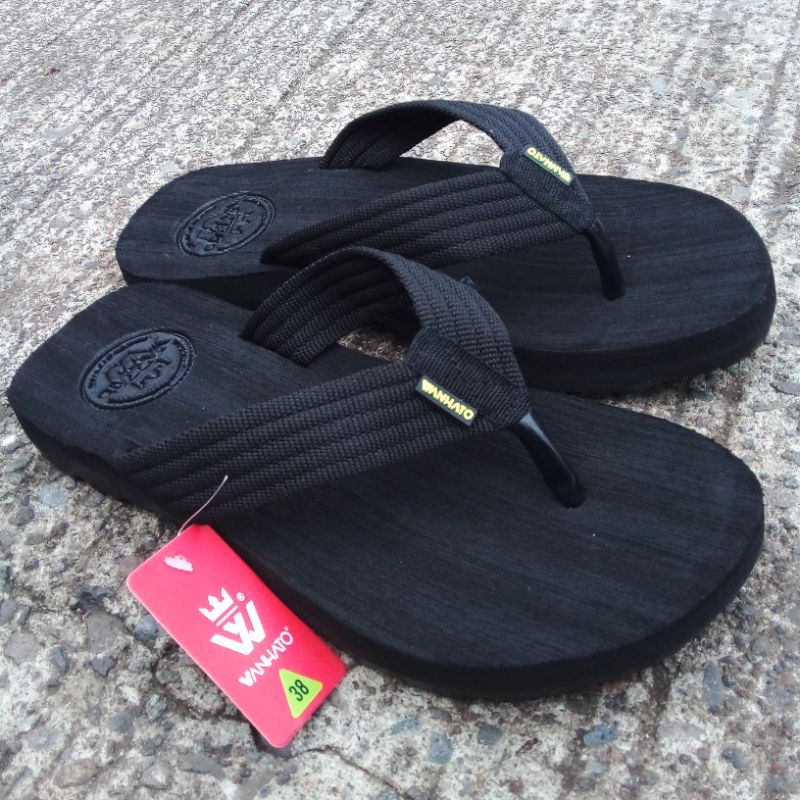 Sandal Pria Wanhato/Sandal jepit Pria dan Wanita Wanhato/Sandal Wanhato Garuk Stemple Asli