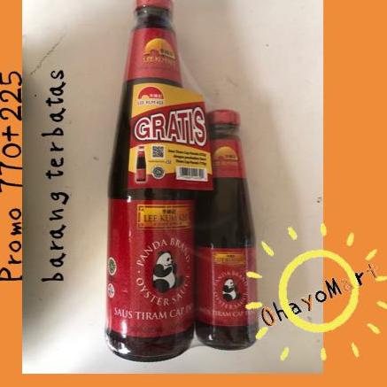 

☆ (PROMO!!) Lee Kum Kee Panda Oyster Sauce/ Saus Tiram Panda 770ml+225ml ✸