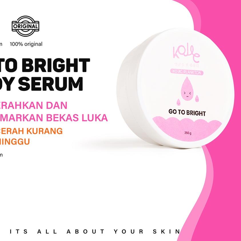 ➽ Body Serum Go to Bright by Kojic Plankton ➫