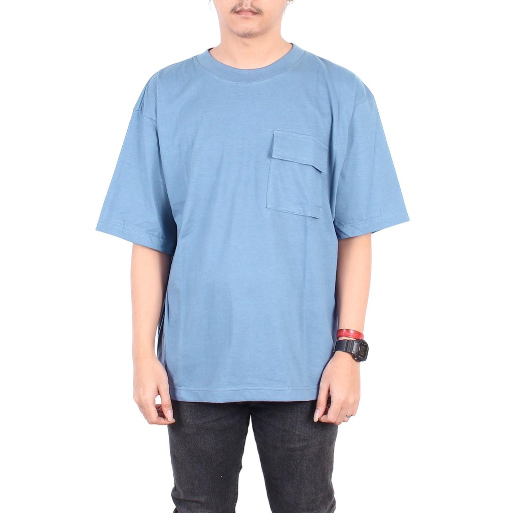 KAOS POLOS OVERSIZE POCKET / KAOS POLOS OVERSIZE WANITA &amp; PRIA / TSHIRT OVERSIZED / TSHIRT OVERSIZE