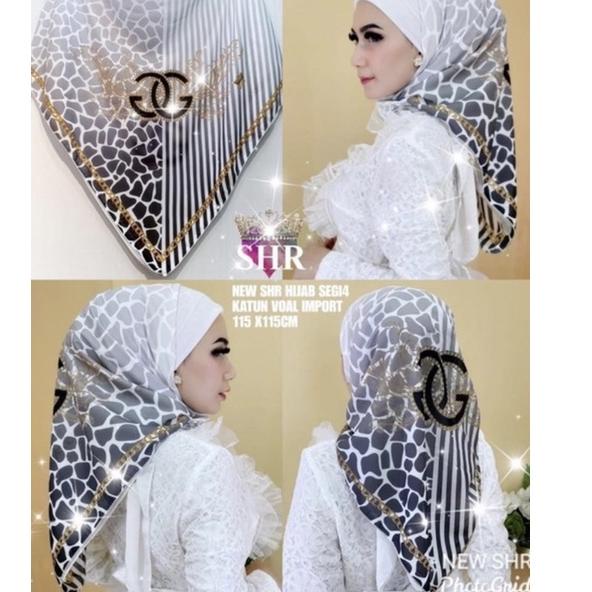 ☁ READY NE ORI SHR JILBAB SEGI EMPAT SHR GOOD QUALITY ۝