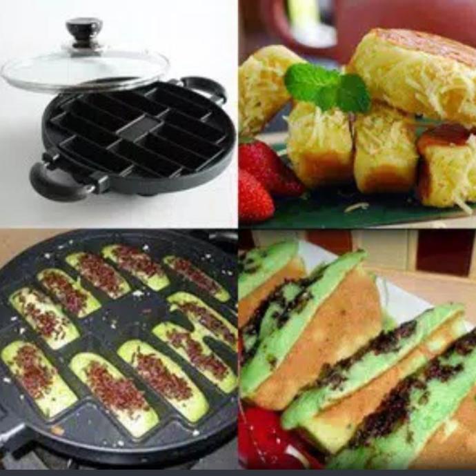 Cetakan kue pukis 10 lubang alat masak dapur kitchen pastry baking set