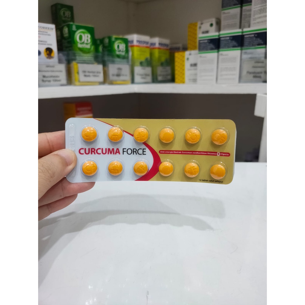 Curcuma FCT Strip Isi 12 Tablet Obat Original