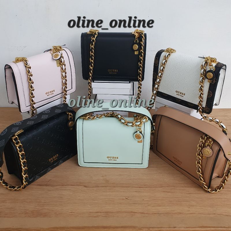 tas abey mini-small flap bag embossed two tone green pink brown black white quilted gb ciayumajakuningan cirebon majalengka indramayu tegal losari brebes COD READYSTOCK INSTAN