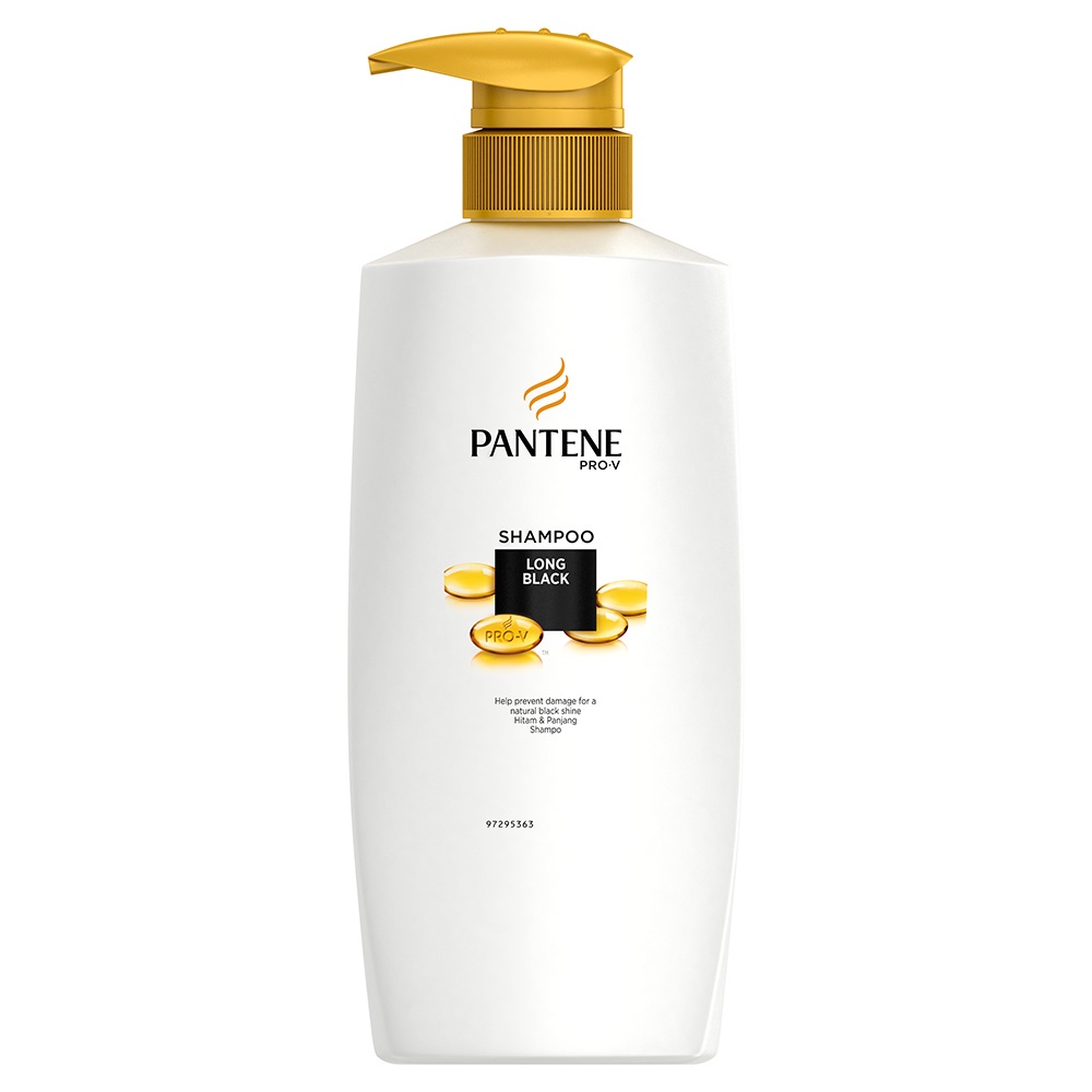 PANTENE SHAMPOO 400ml LONG BLACK