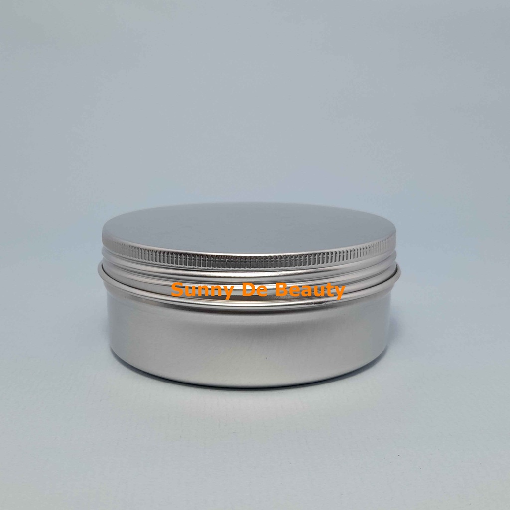 Pot Alumunium 150 Gr Tabung / Pot Kaleng / Pot Alumunium / Pot Pomade / Pot Semir / Pot 150 Gr