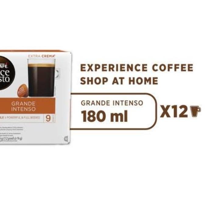 

♫ NESCAFE DOLCE GUSTO GRANDE INTENSO-12 CAPSULE ☂