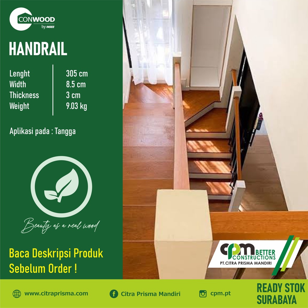 Conwood Handrail Pegangan Tangga