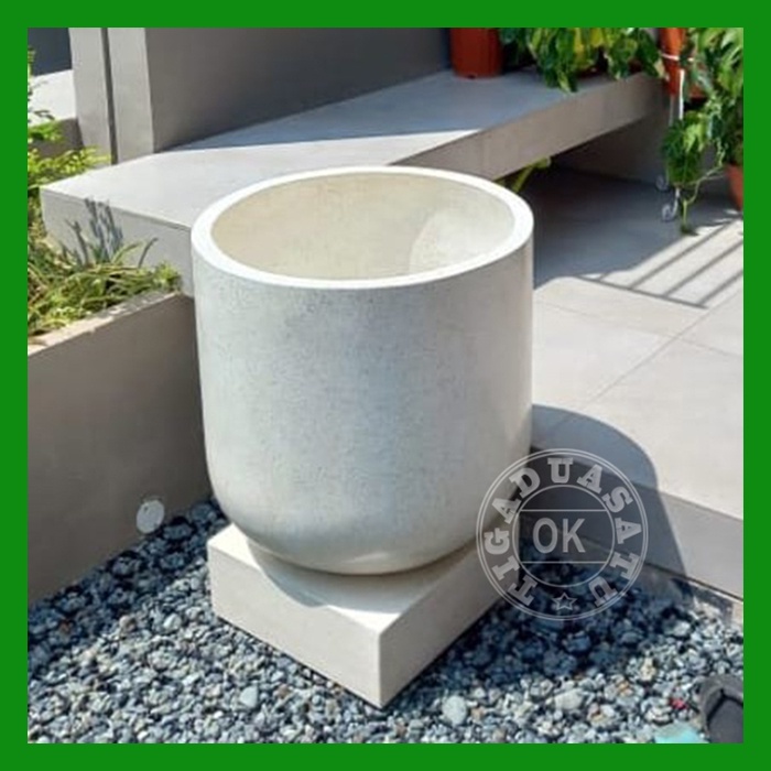 Bak Mandi Terazzo Apollo Besar ( 75 x 50 cm)