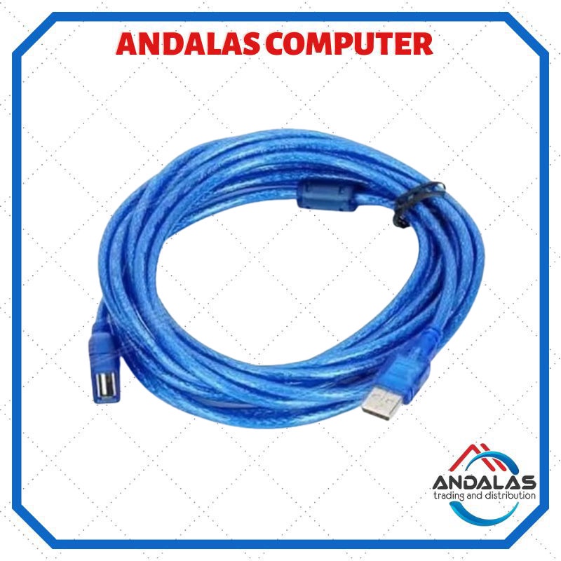 KABEL EXTENTION PERPANJANGAN USB 5METER 5M