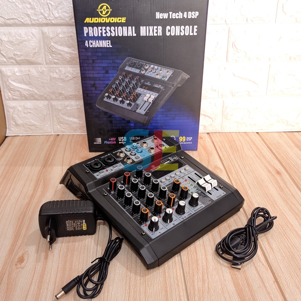 Mixer Audio Voice New Tech 4 DSP (99 DSP) / Audio Voice New Tech 4