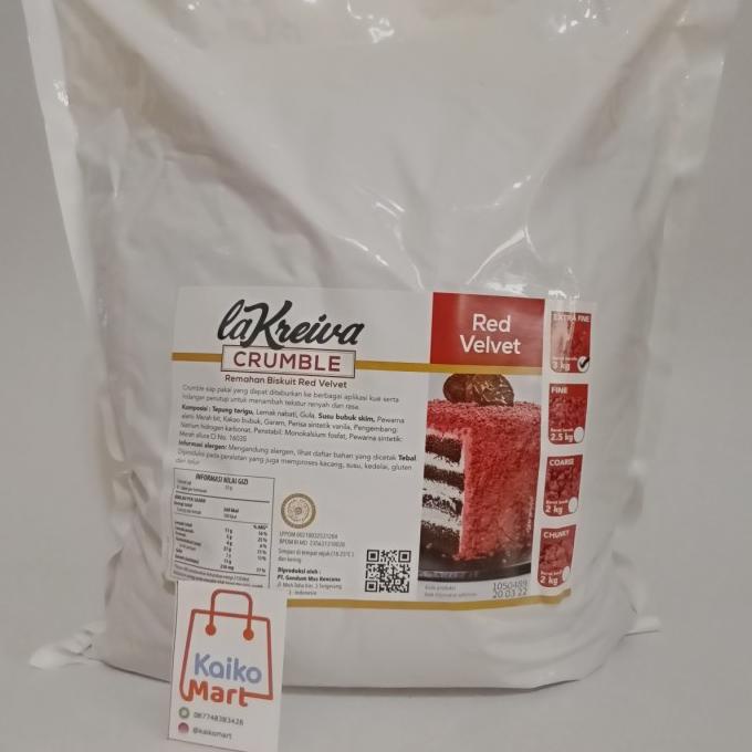 

La Kreiva Red Velvet Extra Fine Repack 500gr