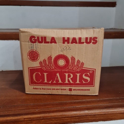 

CLARIS GULA HALUS 250GRX16PCS= 1 DUS, GULA HALUS BUAT ADONAN/CAMPURAN