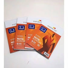 

nota peperline 1 ply 50 lembar (90grm)
