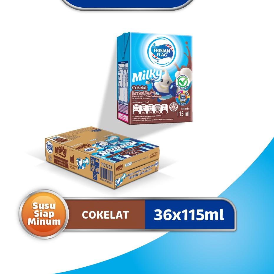 

☻ Frisian Flag UHT Susu Cokelat 36 x115 mL ➤