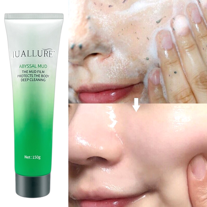 pembersih wajah Sabun pemutih wajah exfoliating Pembersih muka 150g face cleanser Moisturizing exfoliating face whitening oil control Deep cleansing