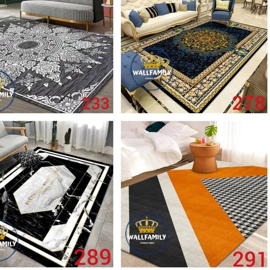➬ Karpet Eropa Import Polyester (New) cm ▼