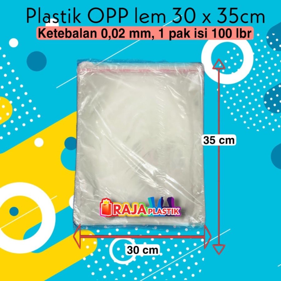 Plastik OPP Perekat Pembungkus Baju / Plastik OPP Perekat Pembungkus Souvenir
