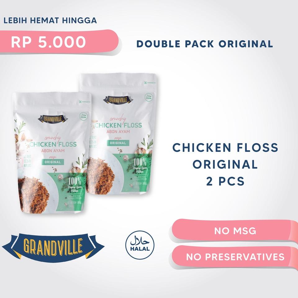 

☇ Grandville Abon AYAM Crunchy Double Pack Original ❂