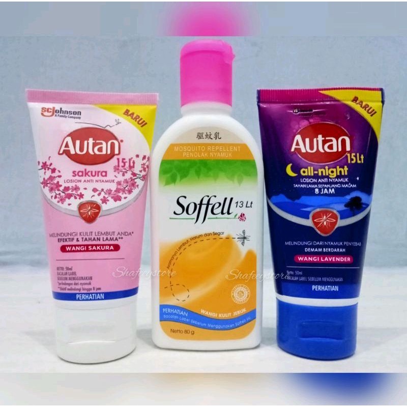 Autan Soffel lotion anti nyamuk