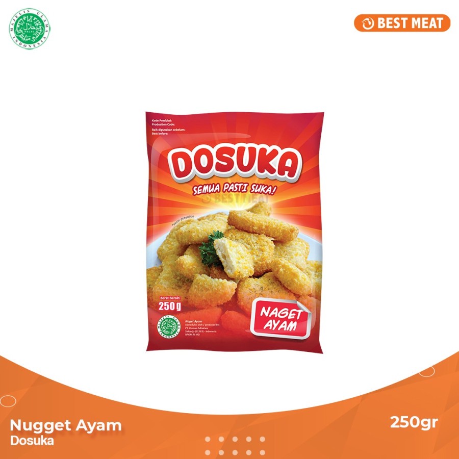

Nugget Ayam Dosuka 250 Gr